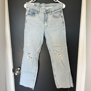 GAP Light Blue Mid Rise Loose Jeans
